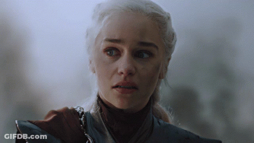 Close Up Woman's Serious Face GIF