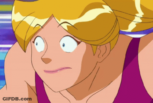 Close Up Woman's Serious Face GIF