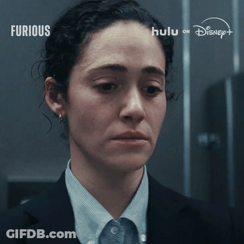 Close Up Woman Saying Furious GIF