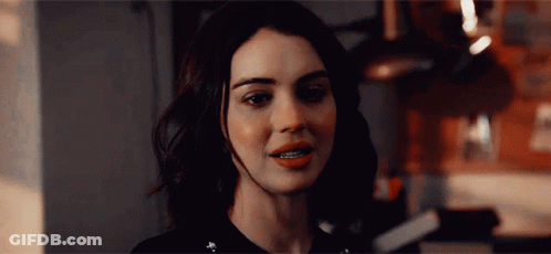 Close Up Woman Slight Smile GIF