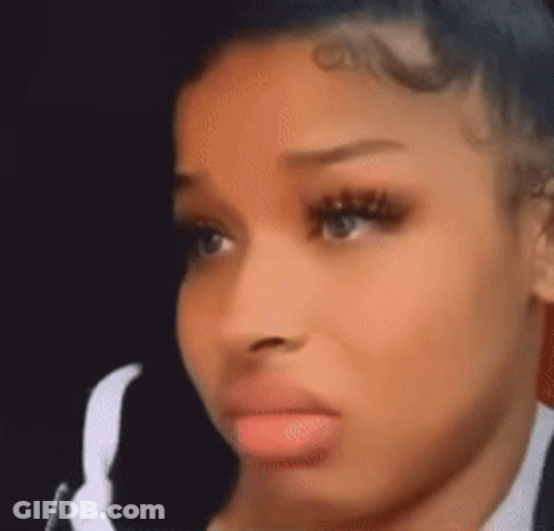 Close Up Woman Slight Smile GIF