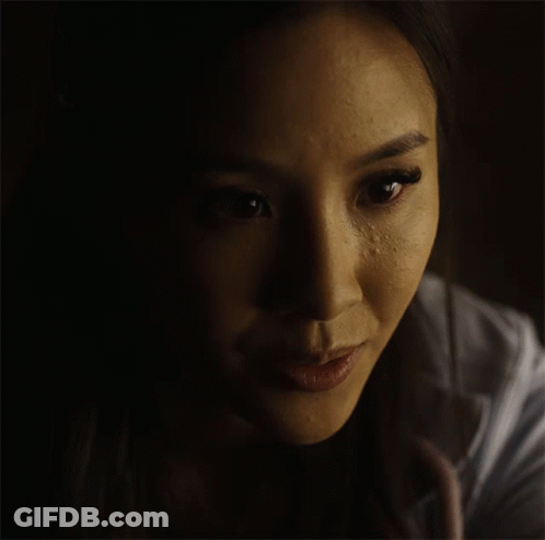 Close Up Woman Slight Smile GIF