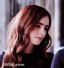 Close-Up Woman Smiling Long Hair GIF