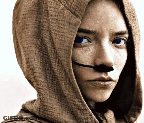 Close Up Woman Wearing Hood GIF