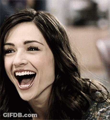 Close Up Woman With Mouth Open GIF