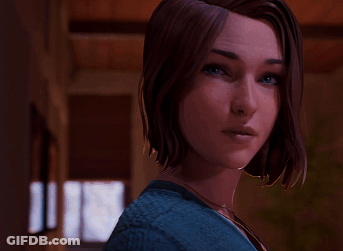 Close Up Woman With Necklace GIF