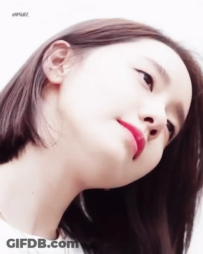 Close Up Woman With Red Lipstick GIF