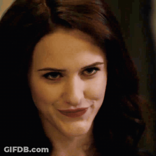 Close Up Woman With Slight Smile GIF