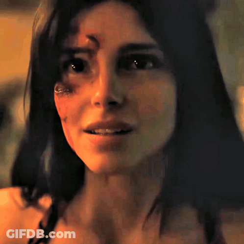 Close Up Woman With Tear GIF