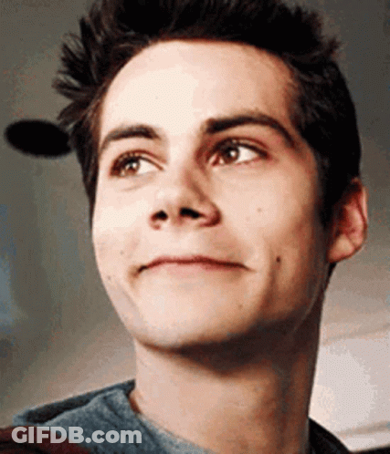 Close Up Young Man Smiling Face GIF