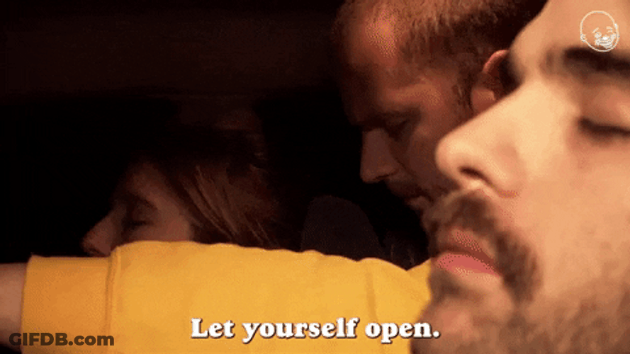 Closed Up Meditation Reaction GIF
