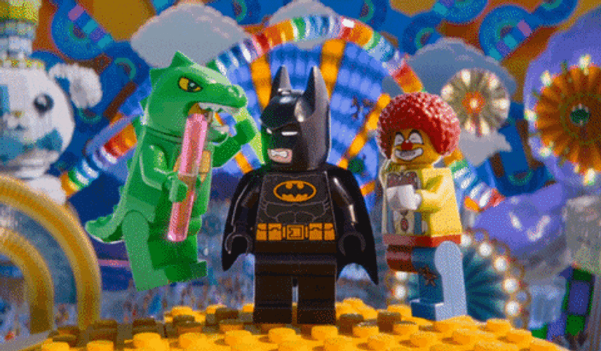 Cloud Cockoo Land Lego Batman GIF