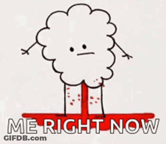 Cloud Colorful Explosive Diarrhea GIF