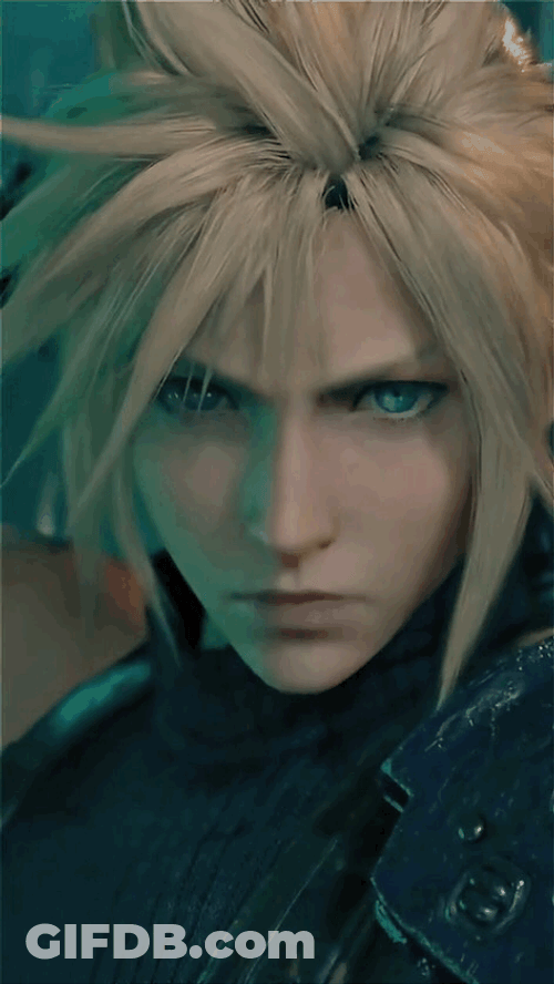 Cloud Strife Compilation Edit GIF