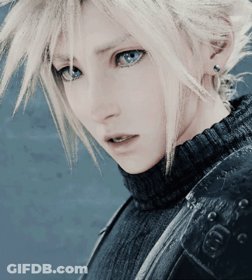 Cloud Strife Final Fantasy Gay Anime GIF