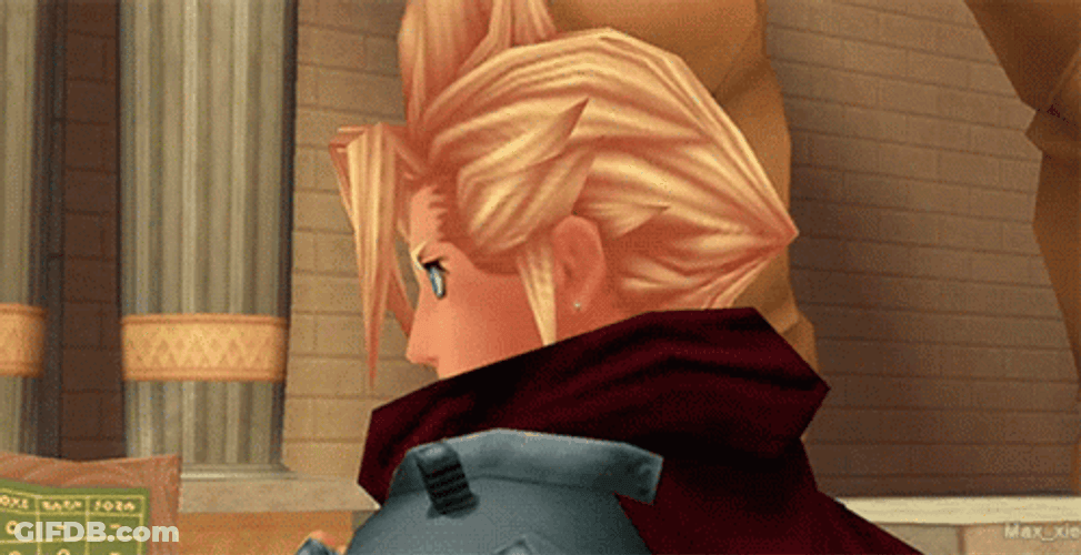 Cloud Strife I Think I Pass GIF