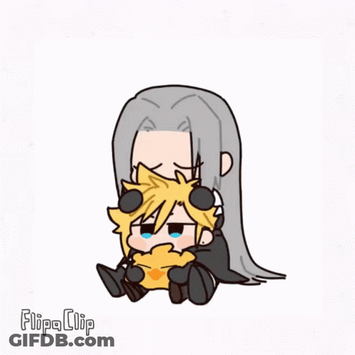 Cloud Strife Sephiroth Anime GIF