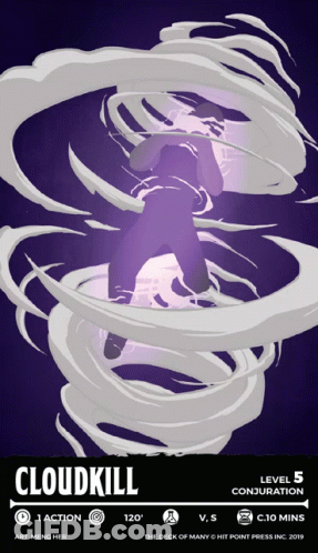 Cloudkill Card With Tornado Person GIF