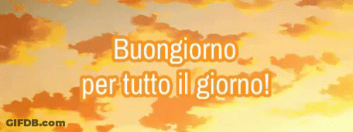 Cloudy Sky Buongiorno Per Tutto Il Giorno GIF