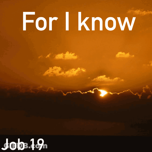 Cloudy Sky With For I Know GIF