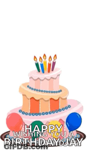 Clown And Man Sitting At Birthday Cake GIF