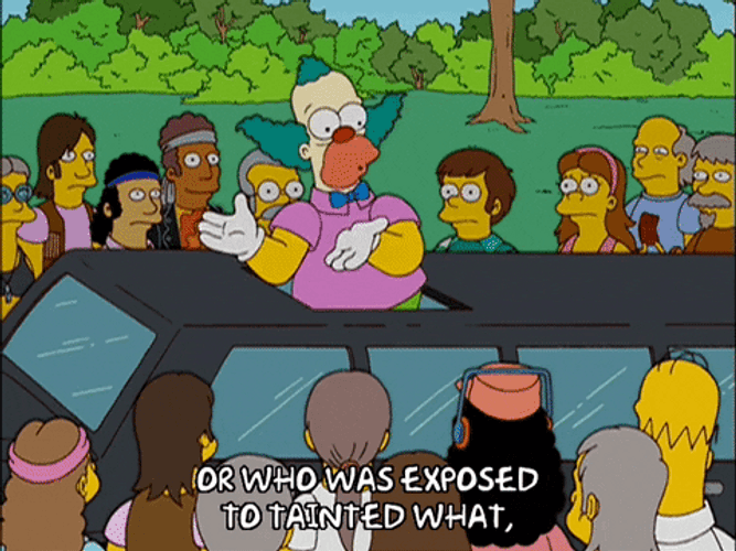 Clown Car Simpsons Exposed GIF