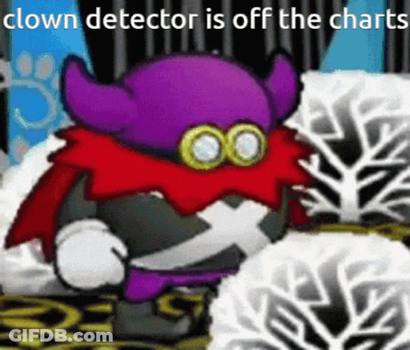 Clown Clown Detector GIF