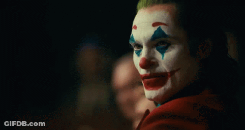 Clown Face Close Up GIF