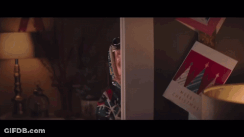 Clown In Santa Claus Costume With Big Smile GIF