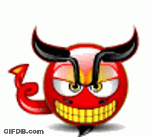 Clown In White Mask Saying Es Un Chiste Riete O Vete Al Diablo GIF