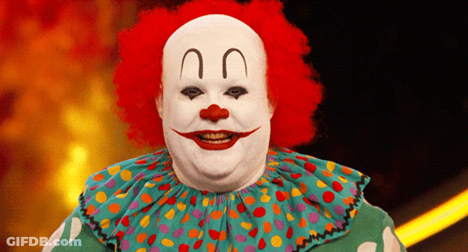 Clown Makeup Conan Con 2019 Butterscotch GIF