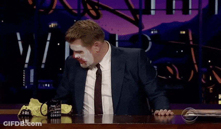 Clown Makeup Late Show With James Corden GIF