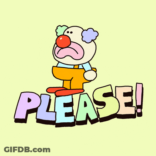 Clown Sad Please GIF