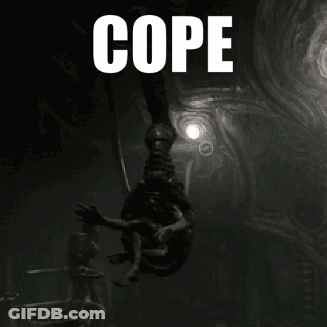 Clown Saying AI Art Is Not Real Art Cope Harder GIF