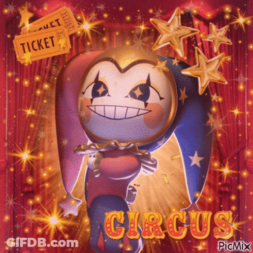 Clown Saying Circus GIF