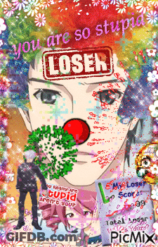 Clown Saying You Are So Stupid Loser GIF