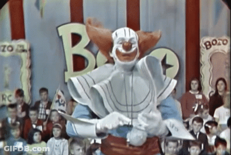 Clown Show Lot Of People Watching GIF