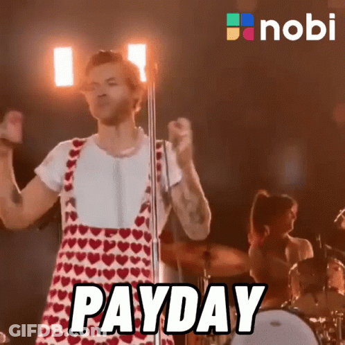 Clown With American Flag Painted On Face GIF