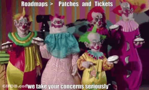 Clowns Standing With Concerns Seriously GIF