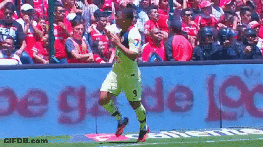 Club America Energetic Run GIF