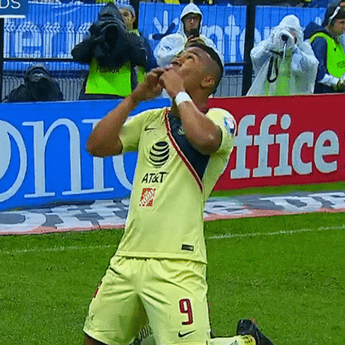 Club America Kneeling Looked Up GIF
