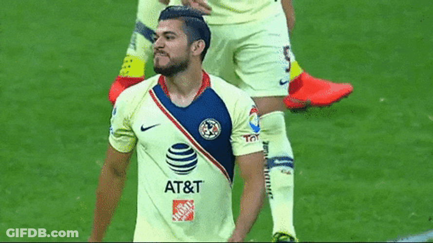 Club America Muscles Flexing GIF