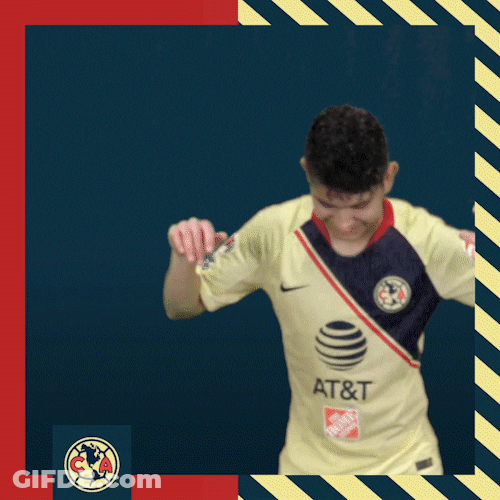 Club America Player Body Shake GIF