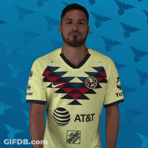Club America Player Pointing GIF