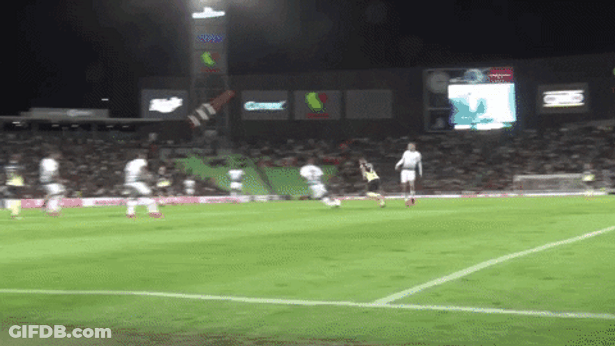 Club America Powerful Ball Kick Scored GIF