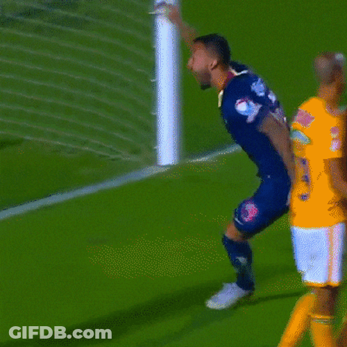 Club America Runs Shouting GIF