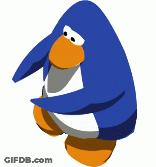 Club Penguin Clap Hands GIF