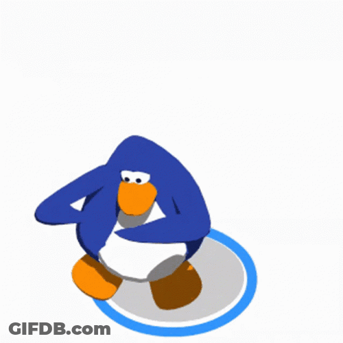 Club Penguin Dance GIF