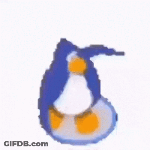 Club Penguin Dance GIF