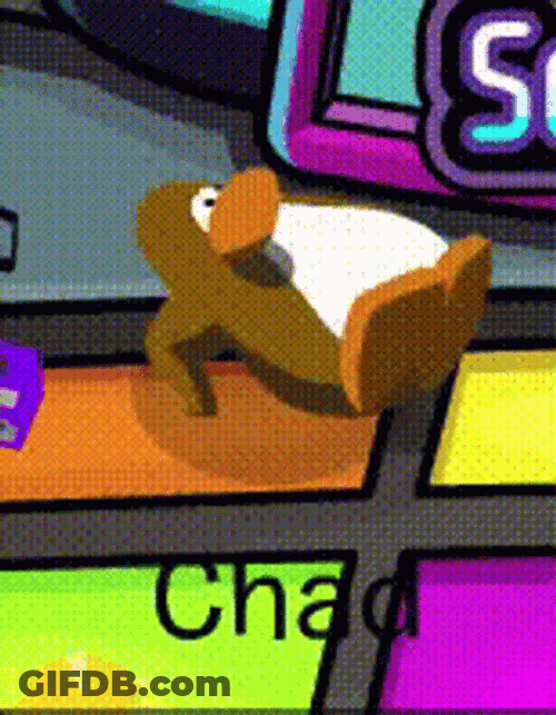 Club Penguin Dance GIF